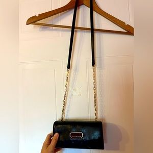 MARC JACOBS Black Leather Crossbody